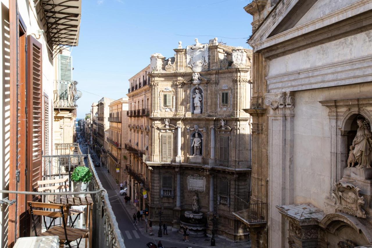Quattro Canti Charming Flat Palermo Dış mekan fotoğraf